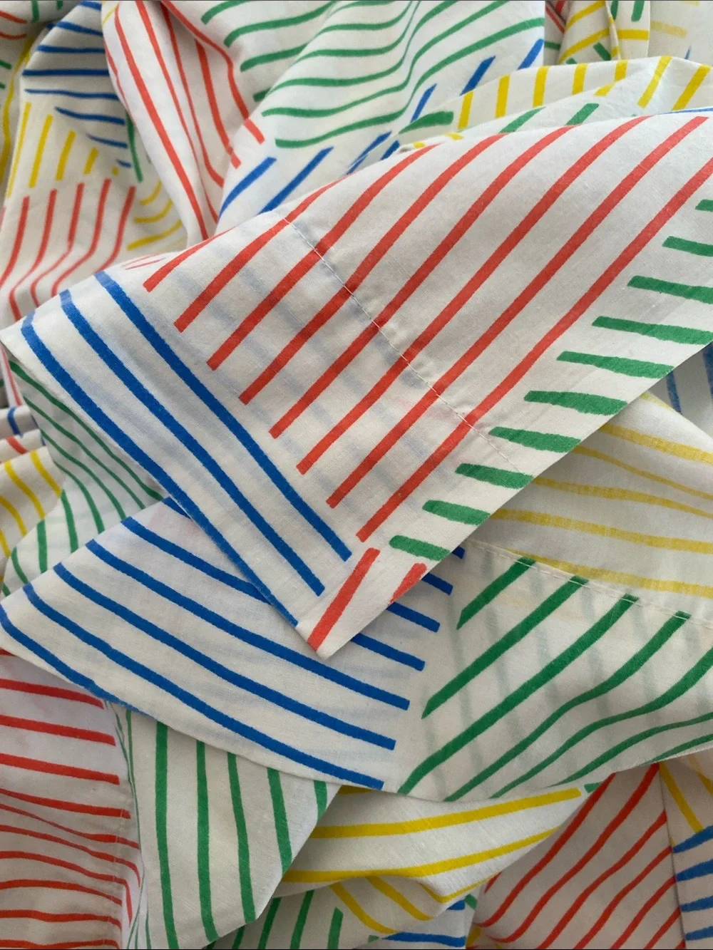 Marimekko By Dan River Vintage Full Flat Sheet 1983